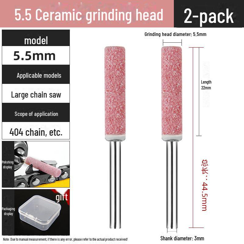 Electric Saw Chain Grinder Head: Ceramic Diamond Emery Accessories