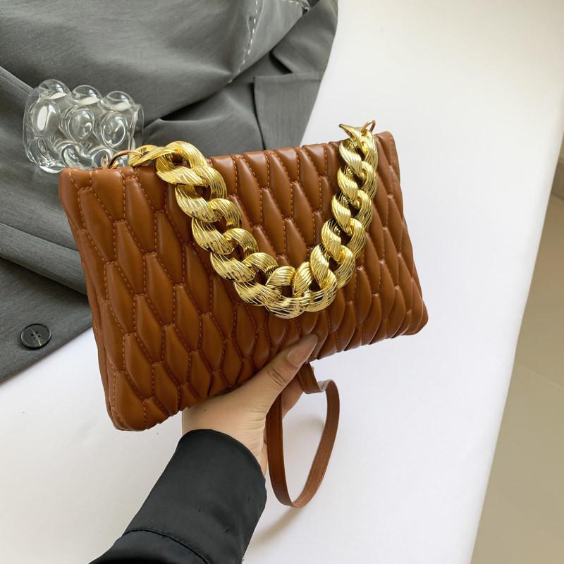 Trendy Womens Small Square Shoulder Bag With Unique Personality And Modern Appeal