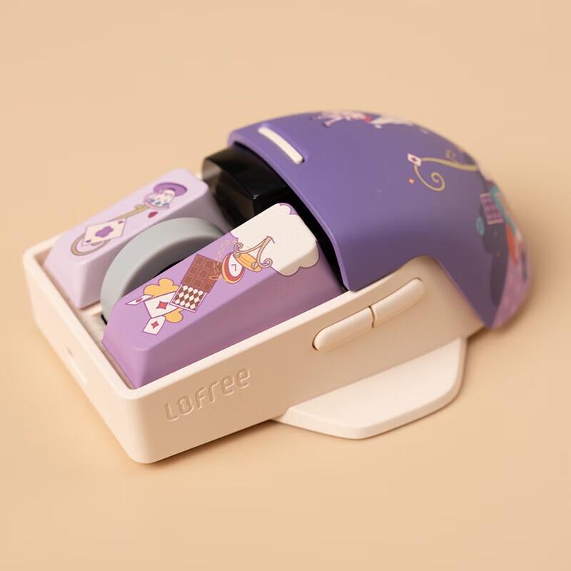 Lofree DOT Wireless Mouse with Alice Back Cover Set