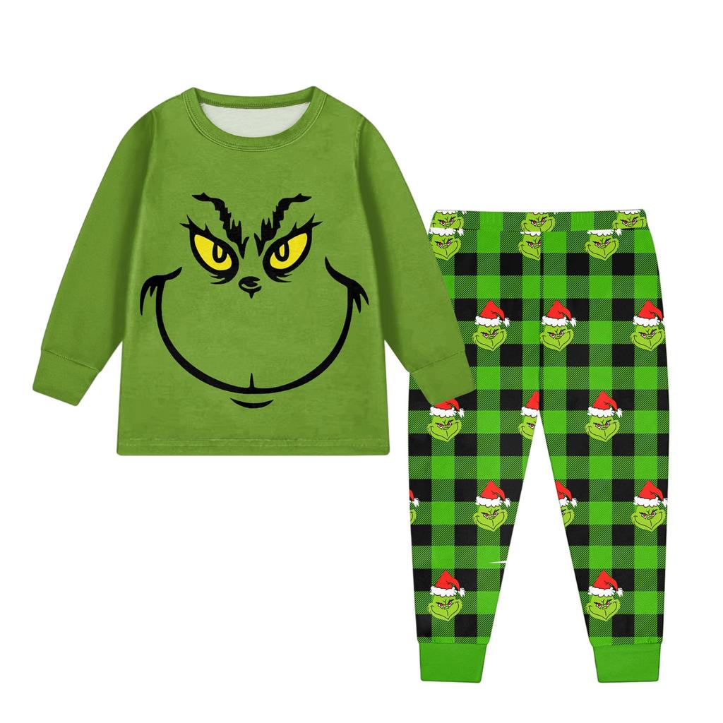 Children's Fashion Suit Skirt Round Neck Long Sleeve Top Pants