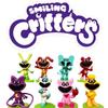 Adorable 8-9cm Smiling Animal Figurines Cake Toppers 8-pack 3d Models