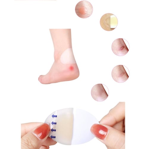 Anti-blister Tape, Foot Protection Pads, 3 Styles, 15 Count, Adhesive Stickers