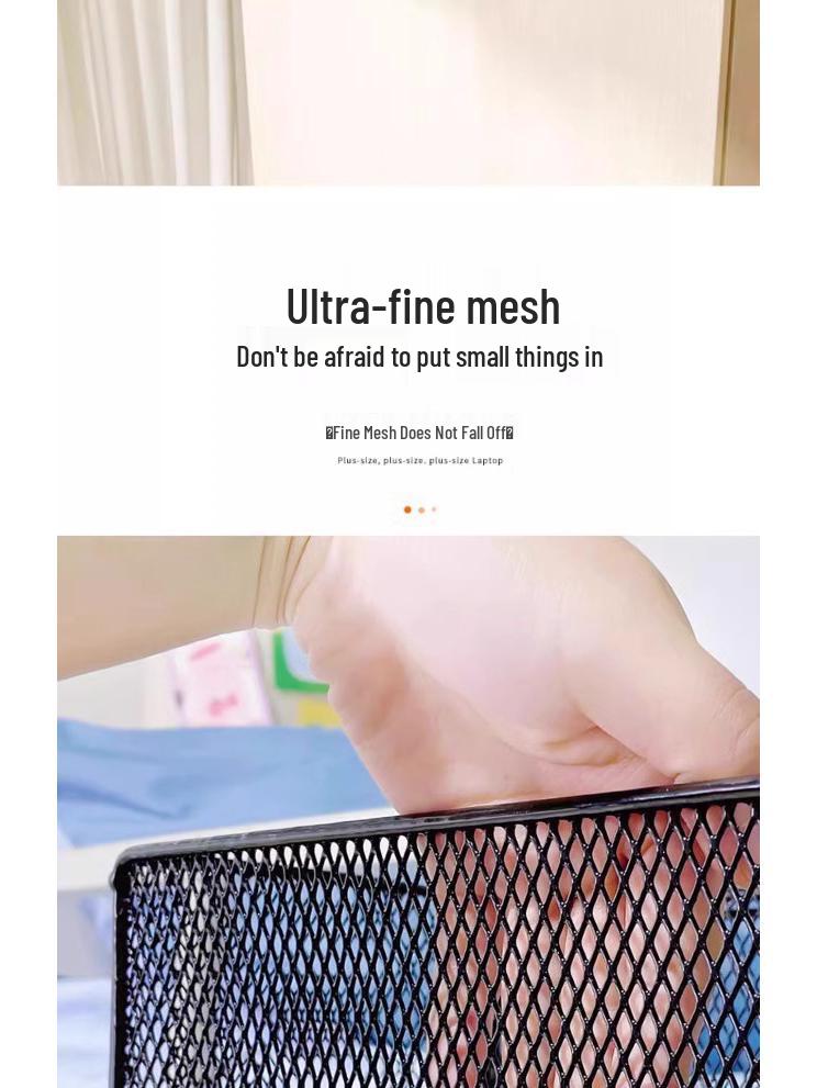 Üst Ranza İçin Asılabilir Yatak Yanı Saklama Sepeti