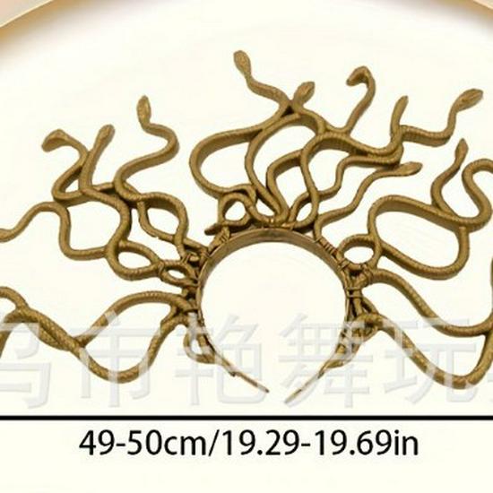 Medusa Snake Headband: Halloween Cosplay & Masquerade Accessory