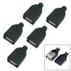 Power Charger USB Female Socket USB 2.0 5V Mobile Direct Insertion