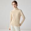 Women's Cashmere High-Neck Loose Pullover Knit Sweater