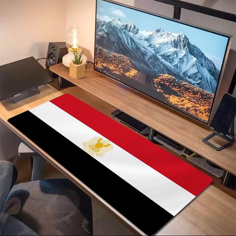 Bosnia Herzegovina Flag Large Size Mouse Pad Large Gaming Table Cushion Nonslip Laptop Tablet Big Mousepad Xxl Mat Mini Pc Playmat With Lock Edge