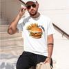 Eatmeal Burger Unisex Tshirt Fitness Enthusiasts Eat Day Grh T Shirts Funny Summer Outors Unisex Unisex Casual Clothes Tops 2026 New M