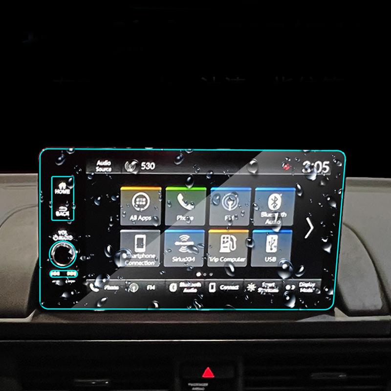 9 Inch Clear Touch Screen Protector Tempered Glass Fit for Honda Pilot EX-L Trailsport Touring Elite Black Edition 2025