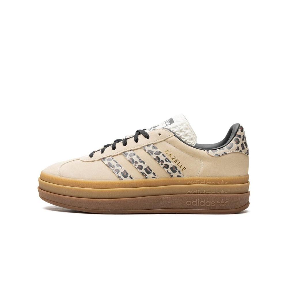 Adidas Gazelle Bold Crema Nero Leopardo 39