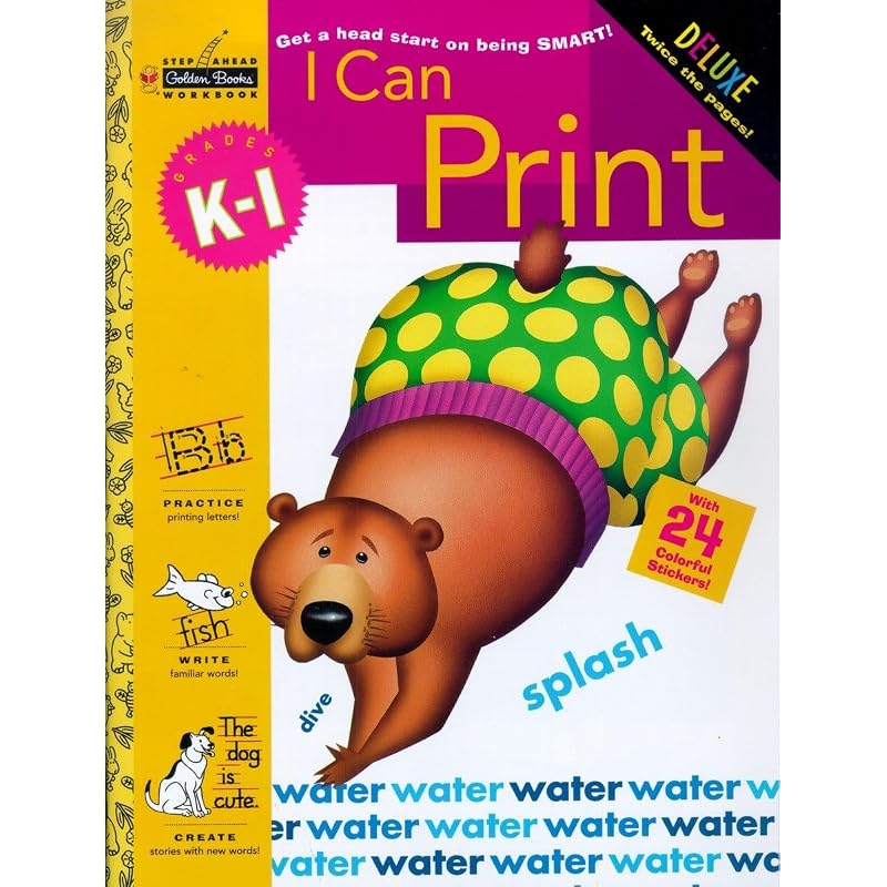 I Can Print (Grades K - 1) (Step Ahead)