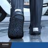 Fashion Adult Waterproof Shoe Covers Outdoor Travel Rainproof Shoe Covers Bandage Style Thickened Non-slip Rain Boots Covers