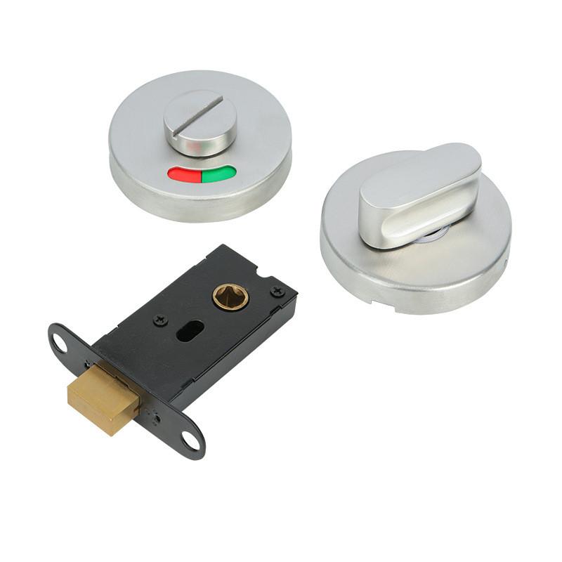 

Индикатор дверного замка для общественного туалета, фурнитура для туалета, защелка для ванной комнаты, нержавеющая сталь, засов для офиса, гардеробная