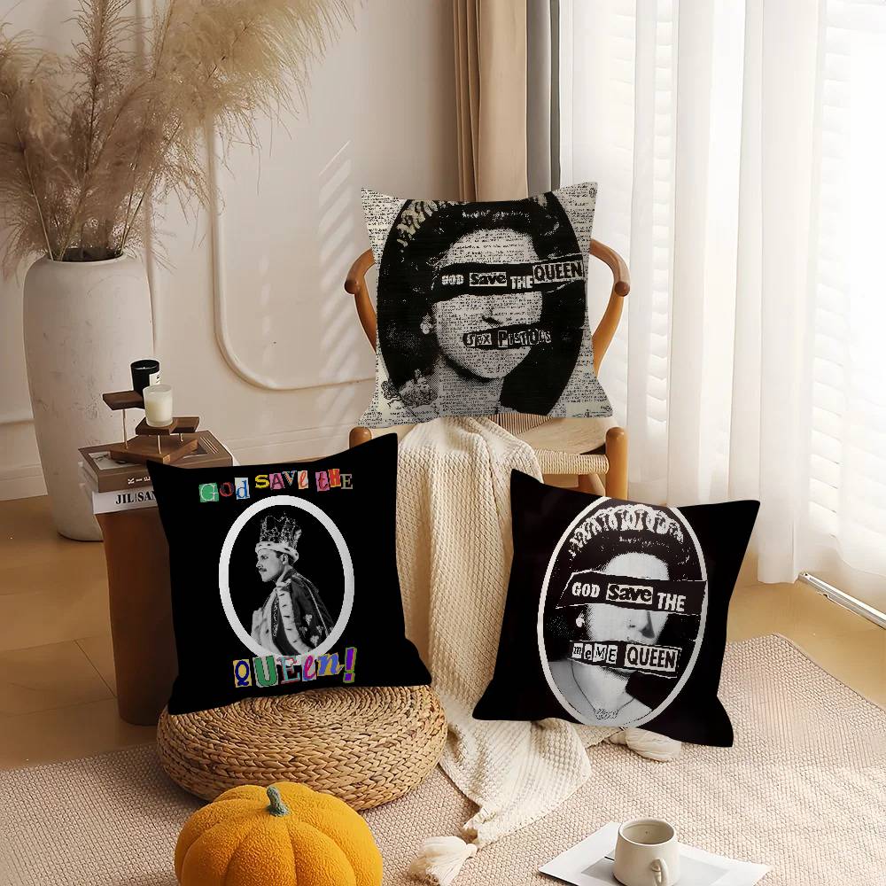 Brand S-Save The Queen Cushion Cushion Cover Inches Farmhouse Decor Home Throw Pillow Covers For Couch Decorations