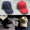 Polo Cotton Sun Hat With Large Brim For Outdoor Sunshade And Fashion Accessory