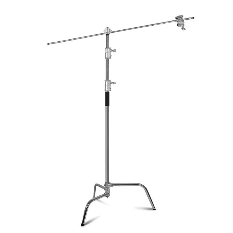 OLOEY 3.3m Magic Leg Photography Light Stand with Cross Arm