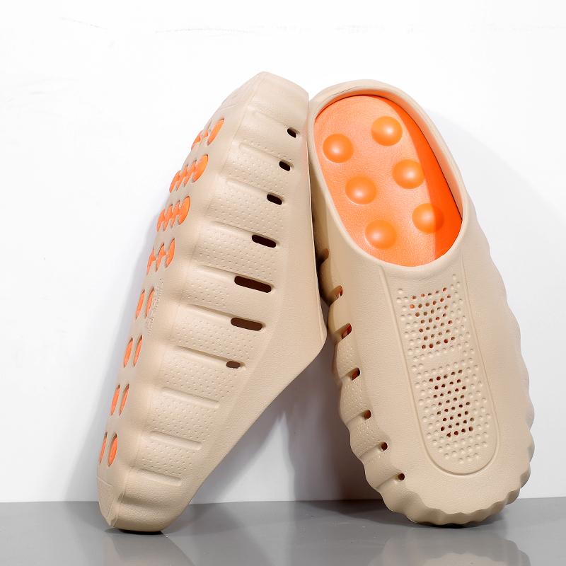 Yaz Erkek Sandalet Plaj Terlik Moda Açık Terlik Rahat Plaj Su Sporları Ayakkabı Nefes Hollow Flip Flop Ucuz Erkek Aqua Sneaker