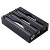 Wall Mounted Plastic Wrap Cutter Box 2 /3 Grids Tin Foil Cutter Wrap Dispenser  Kitchen Organizer