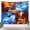 Modern Game Console Controller Wall Art for Living Room Bedroom Game Room Decor Wall Hanging Blanket Teen Boy Room Decor Home
