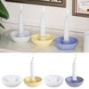 Bowl Shape Candlestick Silicone Molds for Epoxy Resin Pillar Candle Holder Tealight Holder Home Party Decoration