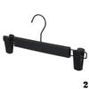 Trousers Hanger Rack Home Creative Mini Flocking Clothes Hanger Easy Hook Closet Organizer Hangers for Clothes Pants