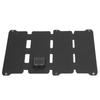 14W 5V ETFE Solar Panel Foldable Outdoor Charging Panel Dual USB Output IPX6 Black