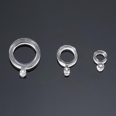 100 Pezzi Elastici per Pellet da Pesca per Esca Elastici Trasparenti per Esca per Pesca alla Carpa