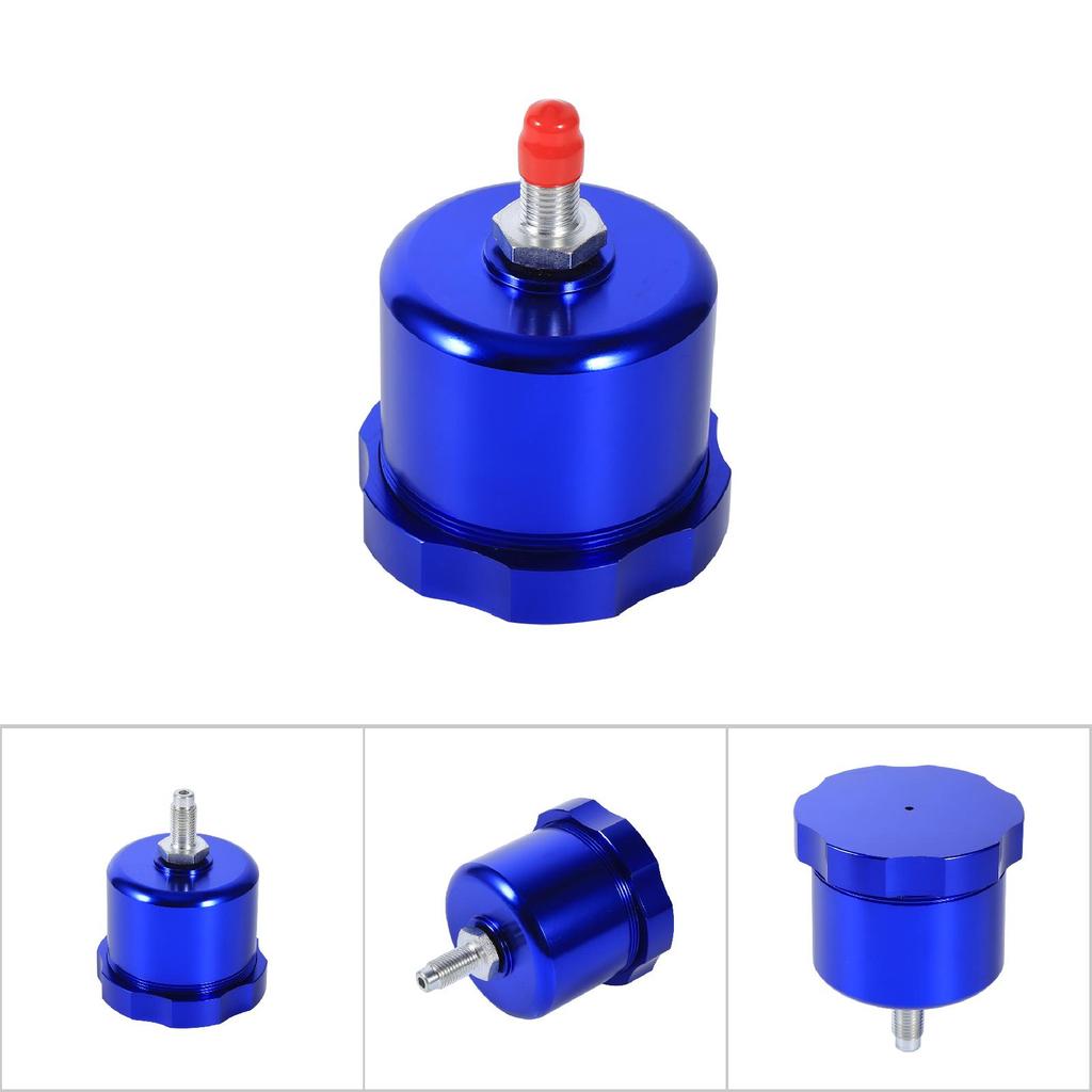 Universal Racing Drift Hydraulic Hand Brake Oil Tank E Brake Fluid Reservoir Blue