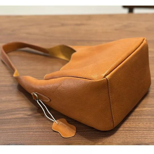 Johnature Genuine Leather Retro Women's Bag Commuting Soft Cowhide Solid Color Handbag Versatile Shoulder Bag