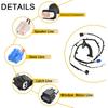 Rear Door Wiring Harness With Connector Wiring Harness Assembly Compatible With 2004-2010 Dodge Ram 1500 2500 3500 4500 5500 Replacement For