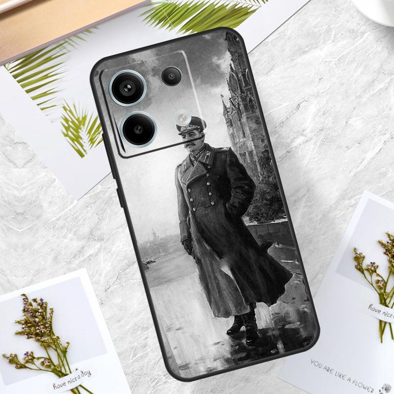 Russian Commander Stalin Case For Xiaomi Redmi Note 13 14 Pro 12 11 10 15 Pro Plus Redmi 15 10C 12C 13C 14C 15C Cover