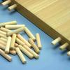 100pcs Dowel Wood Dowels Fluted Wooden Dowels Set of 100pcs Dowel Pins Fluted Pins for Furniture Cabinets