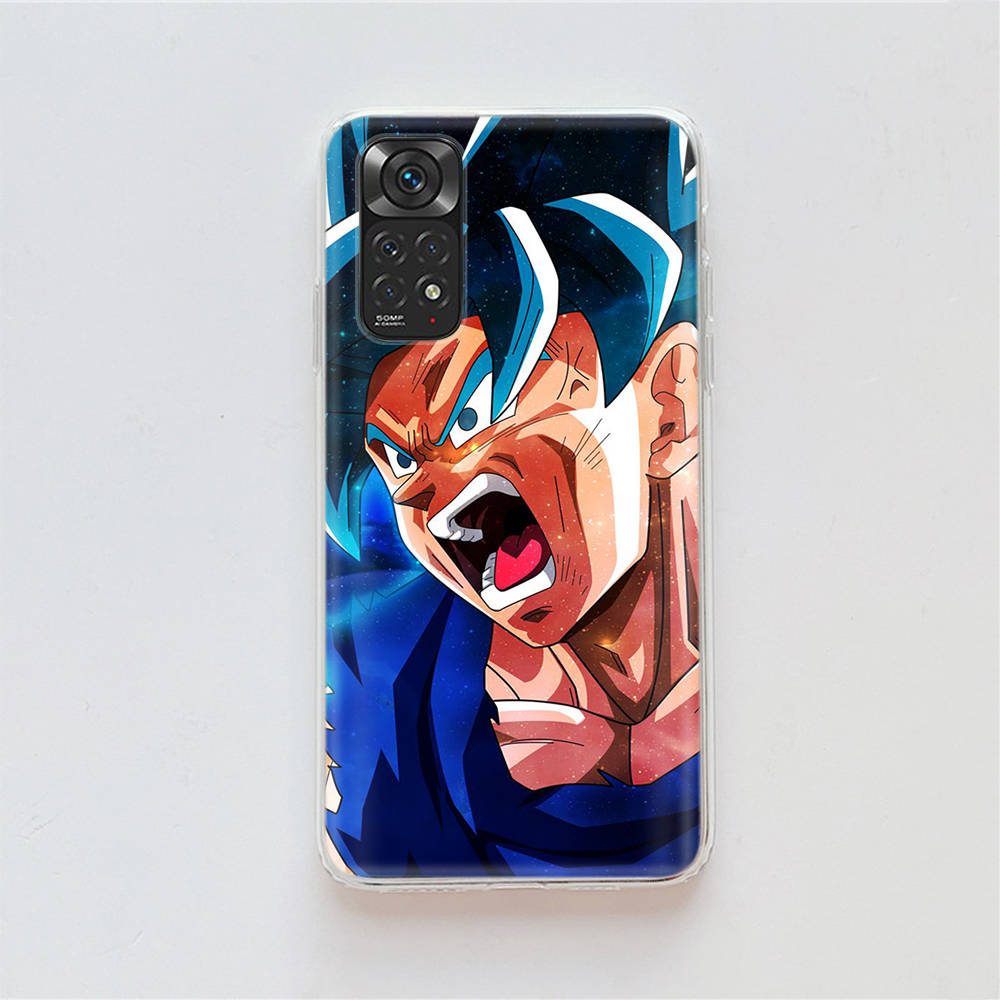 DT36 Dragon Ball Case for Samsung A04 A14 A23 A34 A54 M23 M33 M52 M53 Realme 10 9 C30S C35 C55 VIVO Y02S Y21 Y33S Y51 X80 Pro Clear Cover