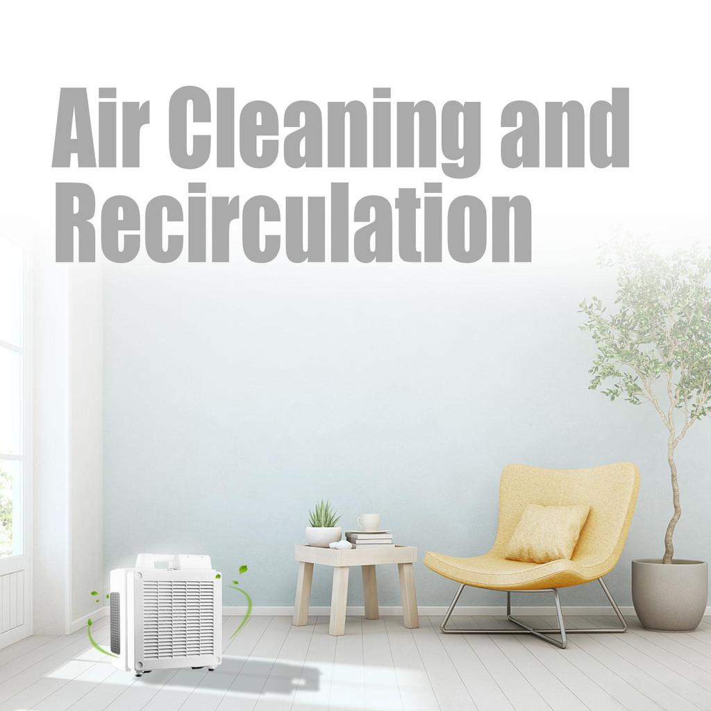 Luftrenare XPOWER Professionell Luftrenare Luftrenare 4-lagers HEPA-filtrering X-3780