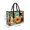 Floral Print Tote Bag Stylish Daily Use Handbag for Women