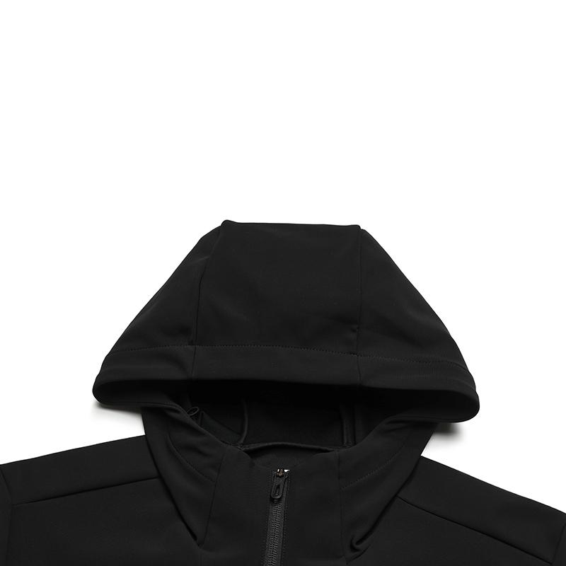 FILA Fitness Casual Versatile Hooded Zip Knit Jacket Men jackets A11M541503FBK