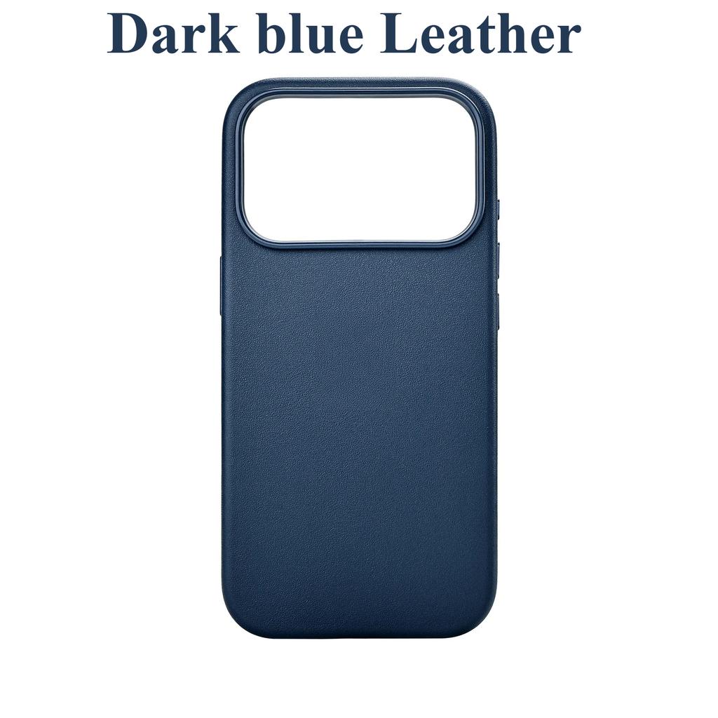 Orginal 1:1 for Magsafe Leather Case for Apple IPhone 17 Pro Max 17Pro Magnetic Animation Protective Cove Funda NO LOGO