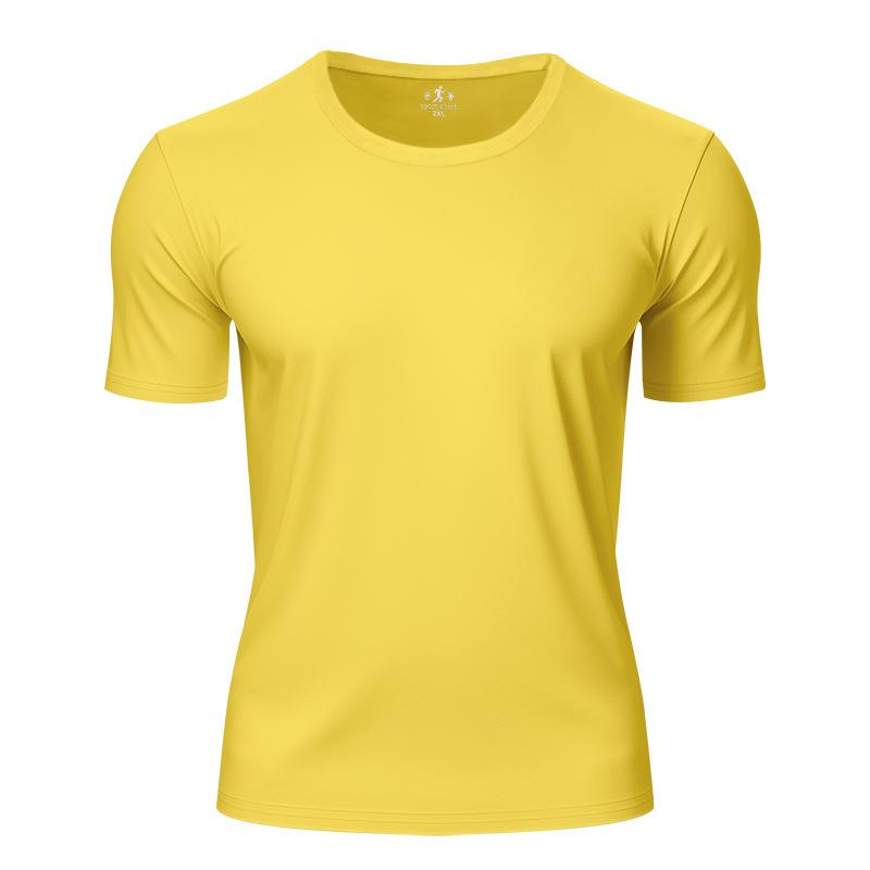 Athletic T Shirts for Men, Quick Dry Gym Workout Running Sport Short-Sleeve Crewneck Tee