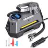 12V DC Portable Air Compressor Tire Inflator 150 PSI Car Tire Pump Digital Pressure Gauge Auto Shut Off Emergency Light for Car