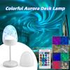 Aurora Projection Lights LED Remote Control Night Light Water Ripple Projection Lamp Bedoom Home Decoration Colorful Table Lamps