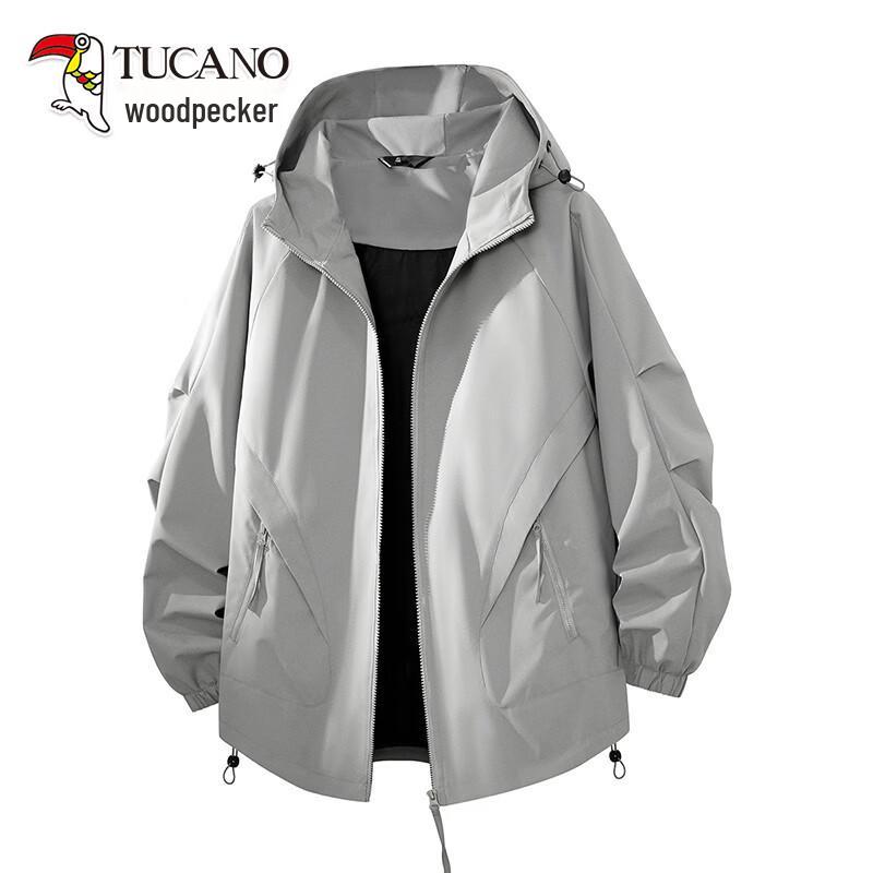 TUCANO Men s Outdoor Hooded Windproof Jacket 3XL