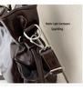 Women's Large Capacity Crossbody Bag - Solid Color PU Shoulder Handbag for Autumn/Winter