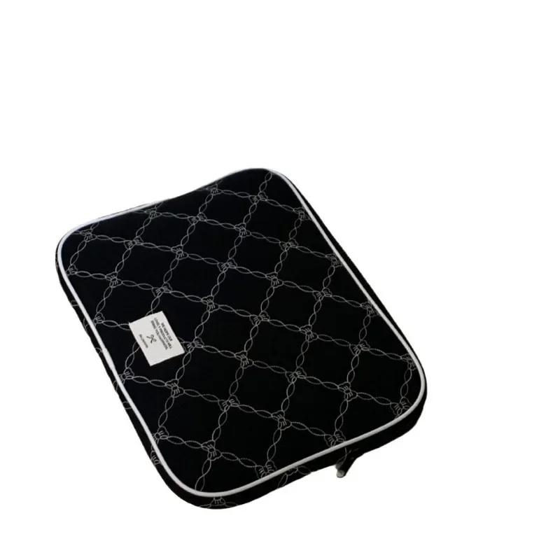11/13/15-calowa torba na tablety dla ucznia, czarno-biała, kolorowa obudowa na tablet do akcesoriów Xiaomi Huawei Ipad