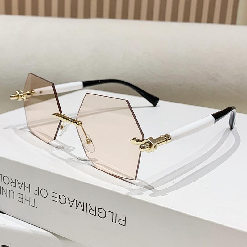 Geometric Polygon Sunglasses For Men With Uv400 Protection Stylish Outdoor Fashion Accessory