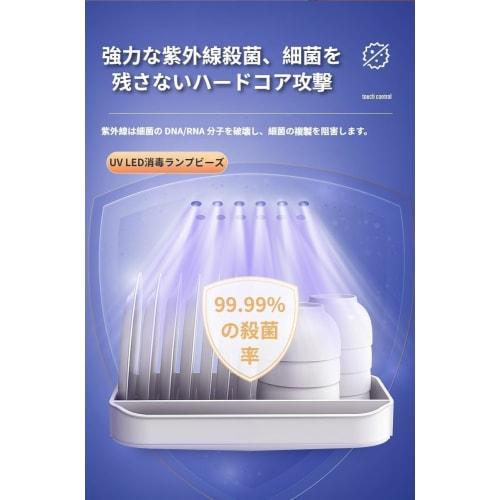 USB Rechargeable: This compact dish dryer features a large drawer, a vertical design, anti-mold functionality, and water and energy savings. It can be