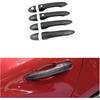 Compatible For Maserati Levante 2017 2018 2019 2020 2021 2022 2023 2024 Gloss Black Carbon Door Handle Covers Car Accessories Car Stickers(Carbon