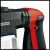 Einhell Marteau Démolisseur TE-DH 32 (1500 W, 32 J, SDS-max) Livré avec pointeau et burin plat + E-box)