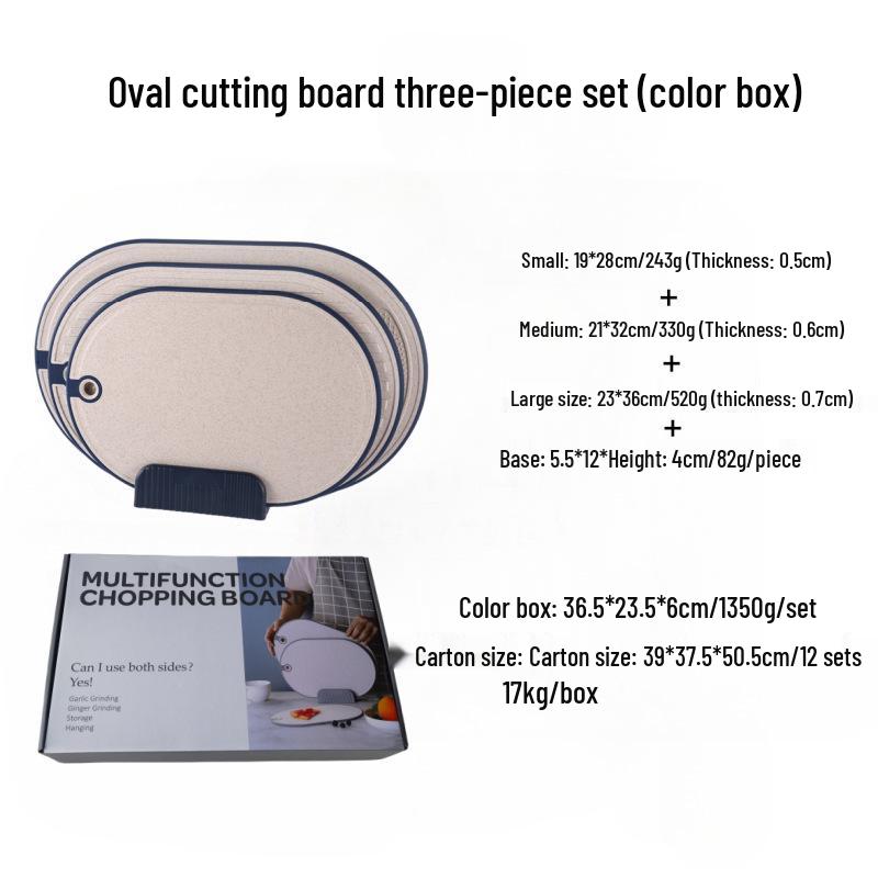 

Набор для резки пшеничной соломы из 3 предметов: Маленькая разделочная доска, нож для фруктов, двухсторонняя доска для детского питания. Chopping Board