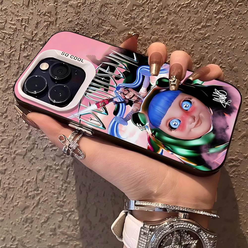 Ashnikko Rapper Phone Case For IPhone 16 15 14 13 12 11 17 Pro MAX Plus Pro Matte Shockproof Cover