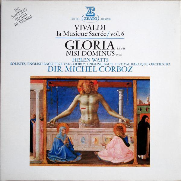 

LP Record ANTONIO VIVALDI HELEN WATTS ENG La Musique Sacre Vol. 6 Gloria STU71200 Erato 1979 France Classical Used